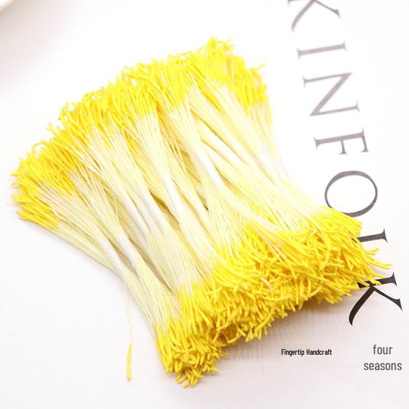 Набор заколок для волос с бархатными цветами в старинном стиле - Сверхтолстый синельный стержень