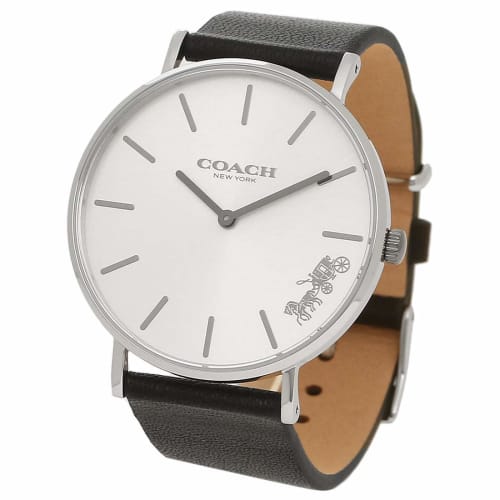 Coach Women's Perry 36mm Quartz Watch, COACH (1) 14503115, Black/Silver