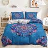 3d Bohemian Bedding Set Boho Flowers Duvet Cover Pillowcases Queen King Size 2/3pcs Bed Linens For Woman Couple