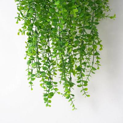 80CM Artificial Ivy & Eucalyptus Vine Fake Rattan Leaf Garland for Home Wedding Party Garden Decor Indoor/Outdoor Hanging Plants