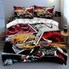Anime Character Collage. Bedding Duvet Cover Sets Duvet Covers Pillowcases Gifts (1 * Duvet Cover 2 * Pillowcases, Without Duvet Insert)