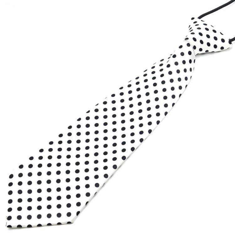 Kinderanzug Businessuniform Bedruckte Gestreifte Krawatte Gummiband Auftrittsgala Kinder Baby Accessoires