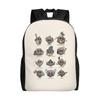 DND RPG Adventure Graphic  Backpack Men Sporty Daily Mochila Large Capacity Laptop Bag Back To School Season