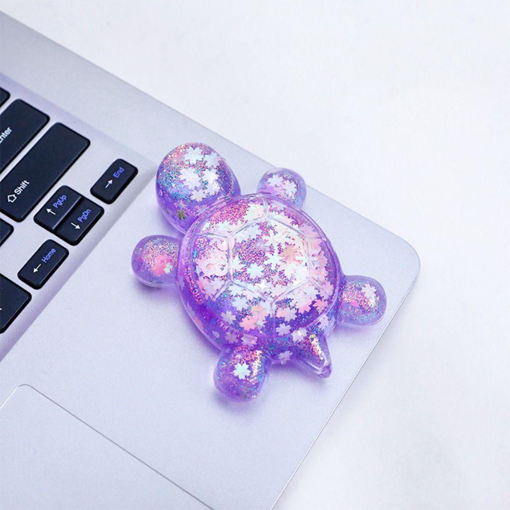 Color Turtle Figurine Micro Landscape Decor Fish Tank Decoration Cartoon Car Interior Ornament