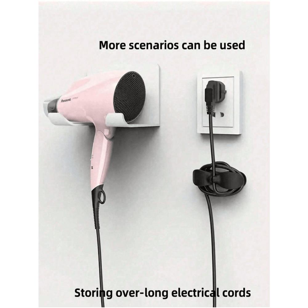 3pcs Solid Color Small Kitchen Appliance Cable Organizer Upgraded Kitchen Power Cord Organizer: No Drill Plug-In Cord Holder