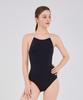 Laelliseupocheu [Rsla428 Blk] May Backless Strap X-Back Swimsuit Black