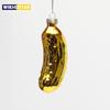 Glass Cucumber Pendant Christmas Tree Hanging Ornament Ornaments Pickled Cucumber Christmas Tree Decorations Pendant