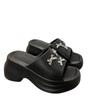 New Outer Wear Summer Thick-soled Slippers Women's Summer Cool Slippers Go Out To Increase the Height of Students