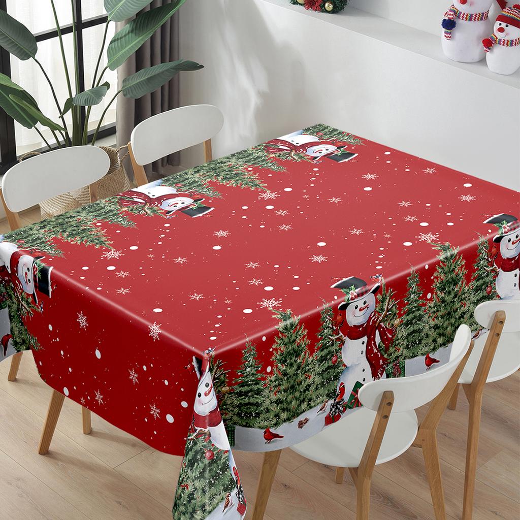 Christmas Santa Claus Tablecloth Merry Christmas Decoration for Home  Desktop Xmas Ornament Navidad Natal New  Gift