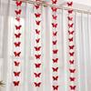 4pcs Wedding Butterfly Hanging Garland 3D Paper Bunting Banner Party Decorations for Bridal Shower Birthday  Party Home Decor