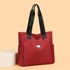 New Women's Bag Large Capacity Oxford Cloth Tote Bag Simple Commuting Multiple Pockets Single Shoulder Armpit Bag
