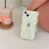 3D Cartoon Little Bear Transparent Anti-Fall Phone Case for iPhone 11/12/13/14/15/16 PROMAX