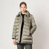 Long Down Jacket With Collar B4waf825
