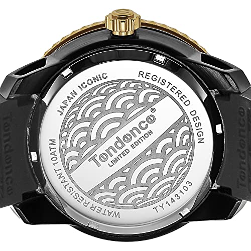 Tendence Gulliver Japan Icon Watch TY143103 Black [Parallel Import]