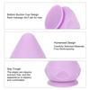 Massage Ball Absorption Fine Workmanship Ergonomically Silicone Manual Massage BallPurple