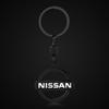 1Pcs 3D Metal Car Keychain Keyring Key Holder Couple Gifts Pendant For Nissan Nismo Qashqai X J10 J11 Trail Tiida Juke Teana Pulsar Altima