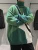 Men's Patchwork Contrast Pullover: Artistic High Neck Knitwear for Autumn/Winter
