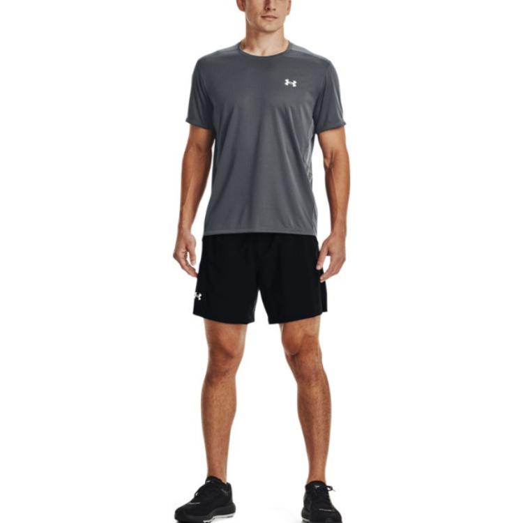 Under Armour T-shirt à manches raglan Homme Gris 1369743-012