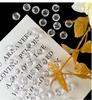 Faceted Acrylic Crystal Transparent Flat Beads for DIY Hairpins and Headwear