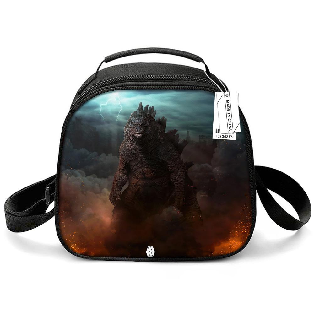 Magic Digital Circus Lunch Bag Student Ice Bag Children'S Meal Box Bag Handheld Shoulder Bag Cartoon Meal Bag