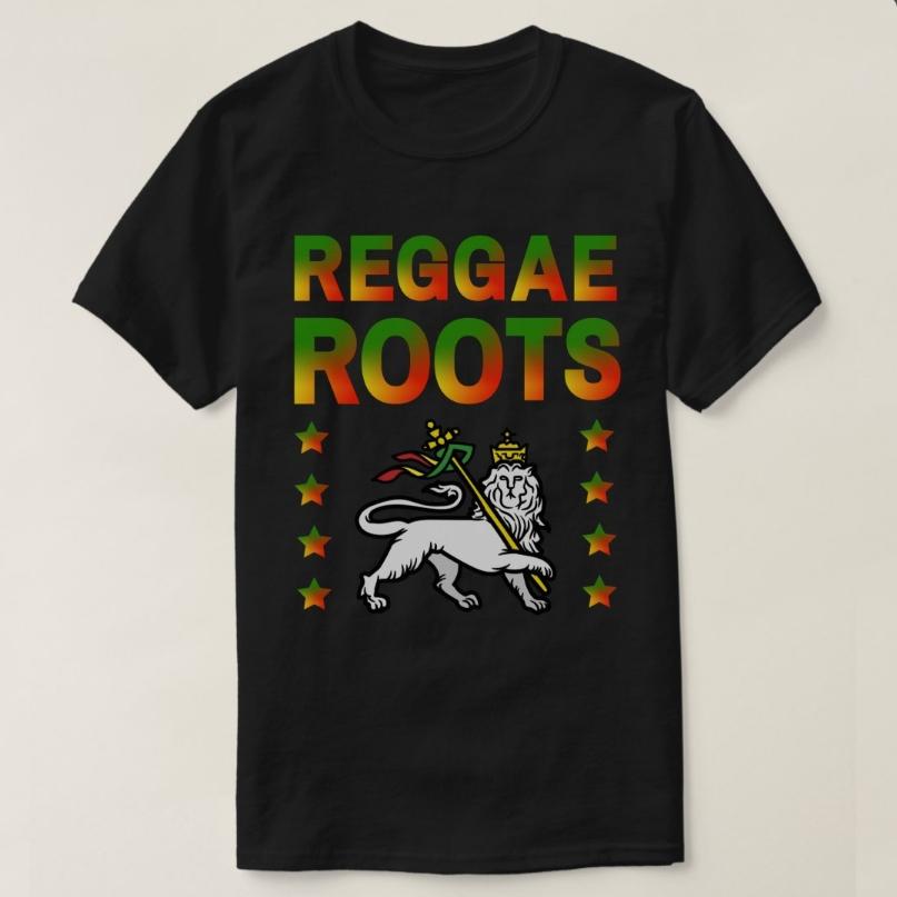 Lion of Juda Reggae Roots Rastafari Rasta TShirt 100 Cotton ONeck Short Sleeve Summer Casual Mens Tshirt Streetwear S