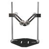 Supporto Reggiritenuta a V 100KG Portata Altezza Regolabile Doppio Supporto a Rulli per Tubo Tondo