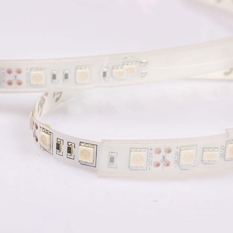 5M Length 10/12Mm Silicon Tube Ip67 For Smd 5050 3528 Waterproof Led Strip Light