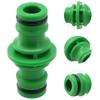 2 Way Garden Hose Connector Joiner Coupler Black ABS Plastic Quick Fit For 1/2 Inch Faucet Tap Watering Pipe Accessories