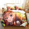 3D Printed The Rising of the Shield Hero Bedding Set Duvet Cover Double Twin Full Queen King Adult Kids Bedclothes Quilt Cover
