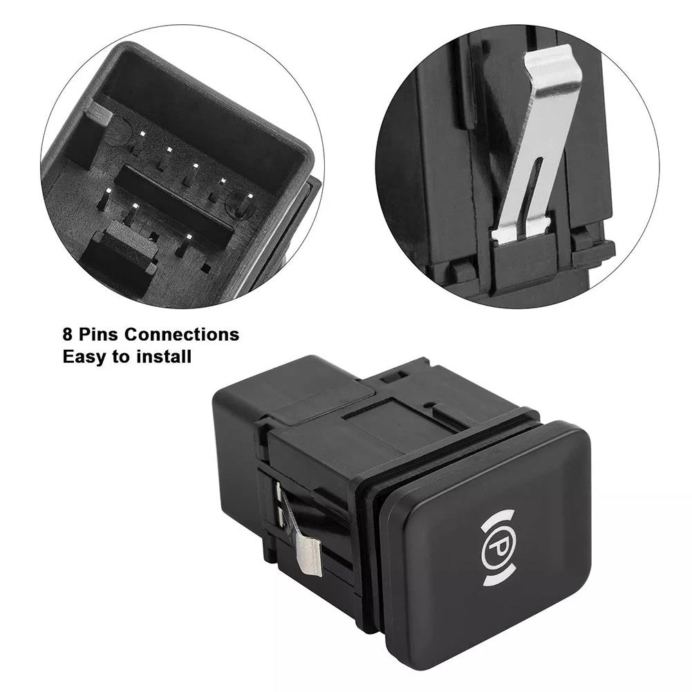 Electronic Handbrake Parking Brake Switch P Button Cover For Passat B6 3C 2006-2011 3C0927225C Car Interior Accessories Switches Seat 3