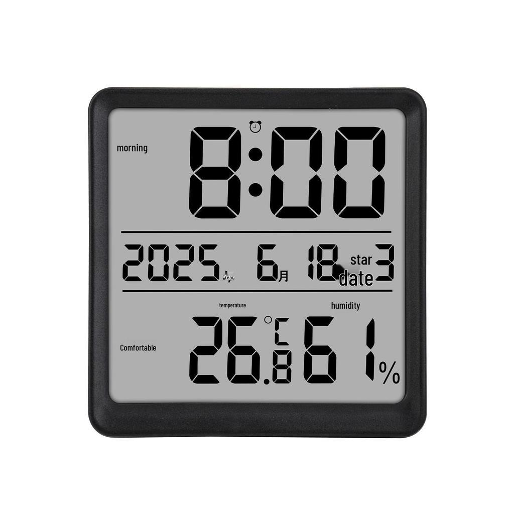 High-Precision Indoor Temperature & Humidity Meter with Magnetic Mount and Large-Display