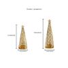 European Metal Christmas Tree Candle Holder Holiday Decoration Tea Light Cup Table Holiday Party Home Decoration Accessories