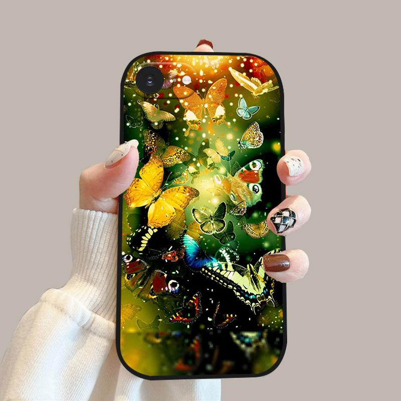 Case For iPhone 16e 5G Fashion Cartoon Soft Silicone TPU Phone Cover For iPhone SE4 Coque Apple SE 4 Shockproof Bumper Shells