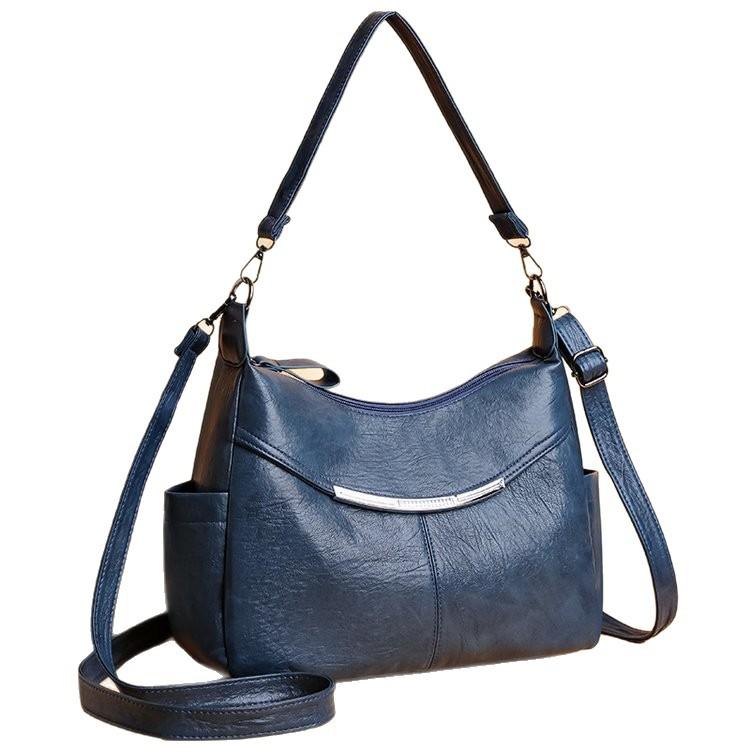 Einschulter-Damenhandtasche, Umhängetasche, Einfache Mama-Tasche, Lässige Damen-Handtasche