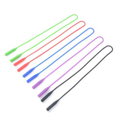 Modny łańcuszek na szyję, silikonowy uchwyt na okulary, 53 cm, dla mężczyzn i kobiet, pasek na okulary