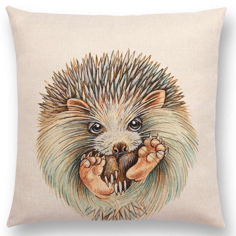 

Птица Кит Синий Еж Лунный Свет Сова Летучая Мышь Пчела Осьминог Наволочка Чехол Подушка 18