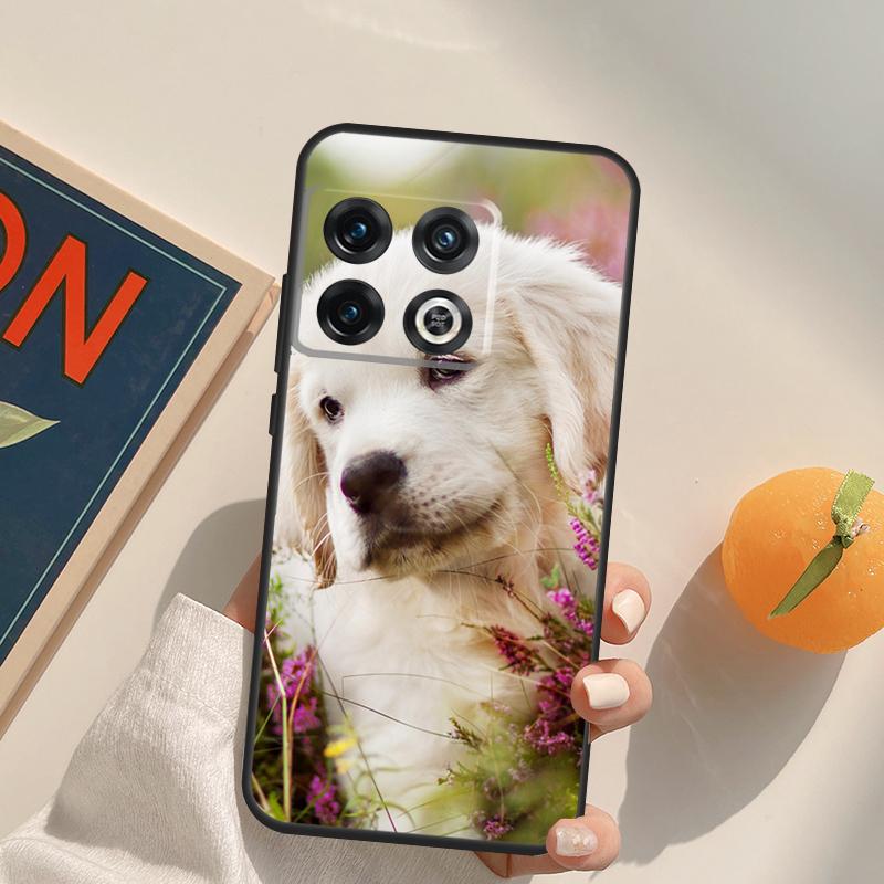 Golden Retriever Dog Case For OnePlus 13T 10T 10R 12R 13R 15 13 12 11 10 9 Pro Nord CE 5 2 3 4 Lite N20 N30 Cover