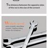 1pcs  Reversible Dual-purpose ratchet wrench Ratchet Socket Spanner Nut Repair Tools 6mm-19mm