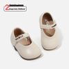 2026 New Baby Girl Leather First Step Shoes - Soft Sole Fashionable Princess Flats