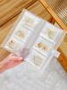Jewelry Storage Box Earrings Anti-Oxidation Ring Hand Decoration Transparent Dust Storage Bag Necklace Jewelry Book Sealed Bag