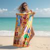 1pc In the Night Garden2 Beach Towel, Comfortable and Thick, and Swimming/Bath/Picnic/Camping Towel, Suitable for Seaside Beaches