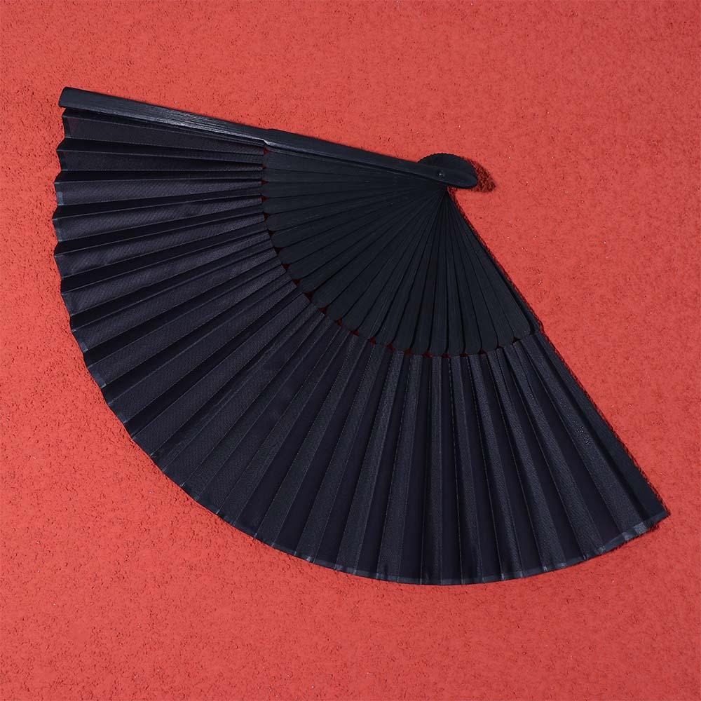 Home Decoration Fan Crafts Party Dance Hand Fan Photo Prop Tool Folding Fans Handle Hand Fan