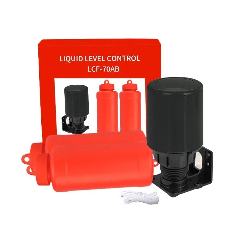 1 Set Liquid Level Controller Automatic Float Switch Pumping And Drainage Float Ball Valve Water Level Switch