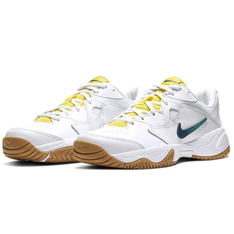 Nike Court Lite 2 White Oracle Aqua (Womens) Women Sneakers Oracle-Aqua-Opti-Yellow-Valerian-Blue AR8838-102