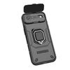 For iPhone 17 Air Case PC+TPU Kickstand Phone Protector with Lens Cover