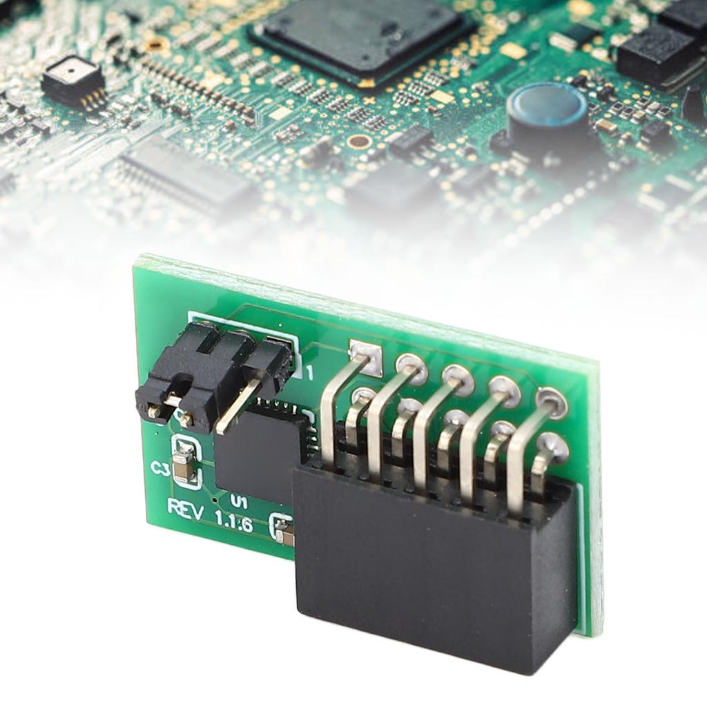 Security Processor Module Stable 10 Pin PCB TPM 2.0 Security Module for   AOM‑TPM‑9670V