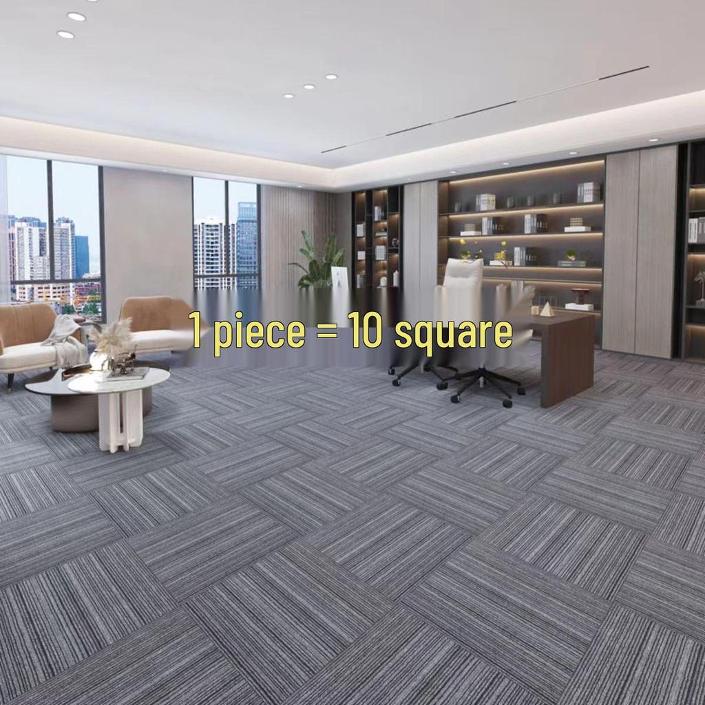Interlocking Commercial Office and Hotel Carpet Tiles