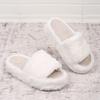 Fashion 2024 New Women Warm Fashion Simple Flat Heeled Slippers Women Casual Versatile Comfortable Indoor Winter Slippers Slides Women