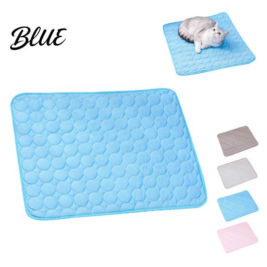 Washable Dog Cooling Pad Mat Self-Cooling Summer Pet Breathable Ice Silk Cool Bed Pad Portable Mat for Large Small Dogs Cats
