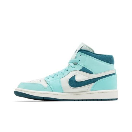Air Jordan Wmns Air Jordan 1 Mid SE Bleached Turquoise DZ3745-300